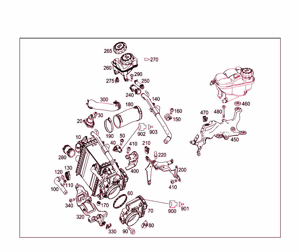 Charge Air Cooler With Water Circuit