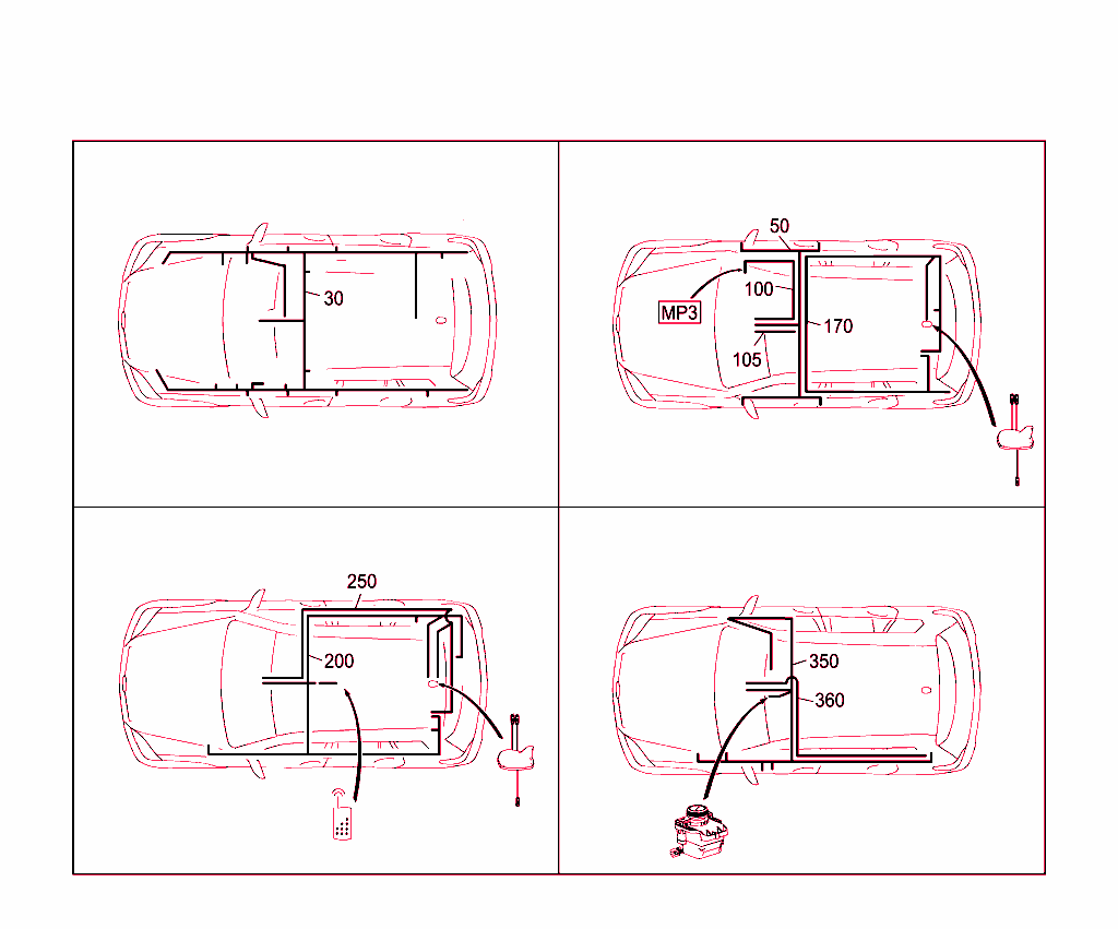 Main Cable Harness Frame Floor Unit