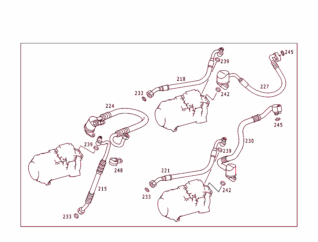 Refrigerant Line Arrangement