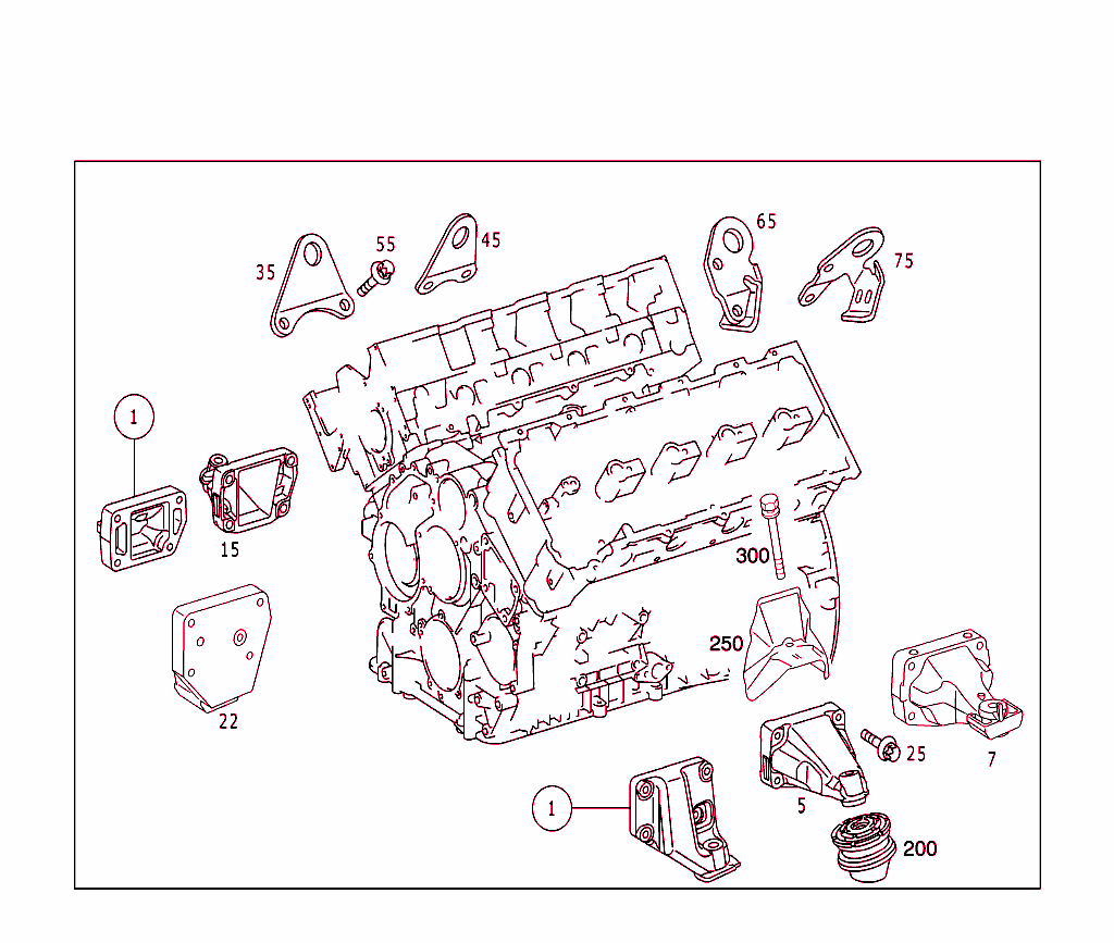 Engine Supports And Attachment Parts