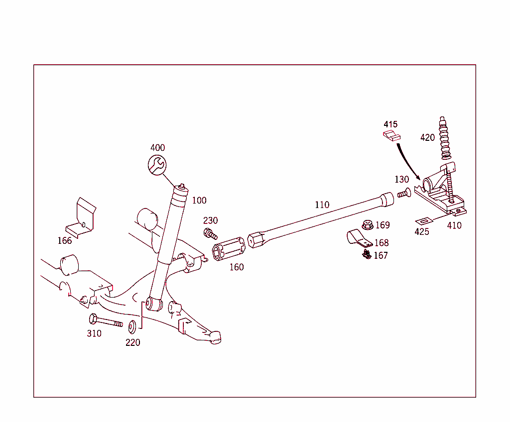 Transverse Control Arm,Torosion Bar And Front Subframe