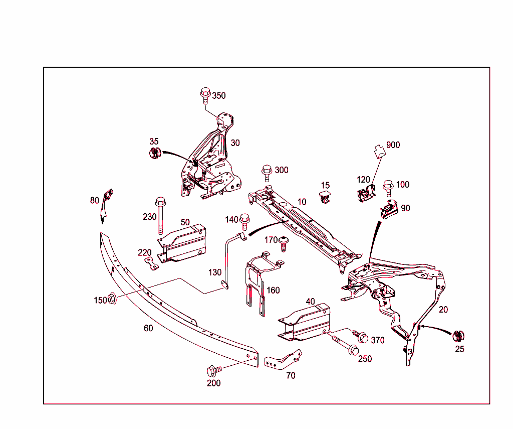 Front Stiffening And Radiator Support