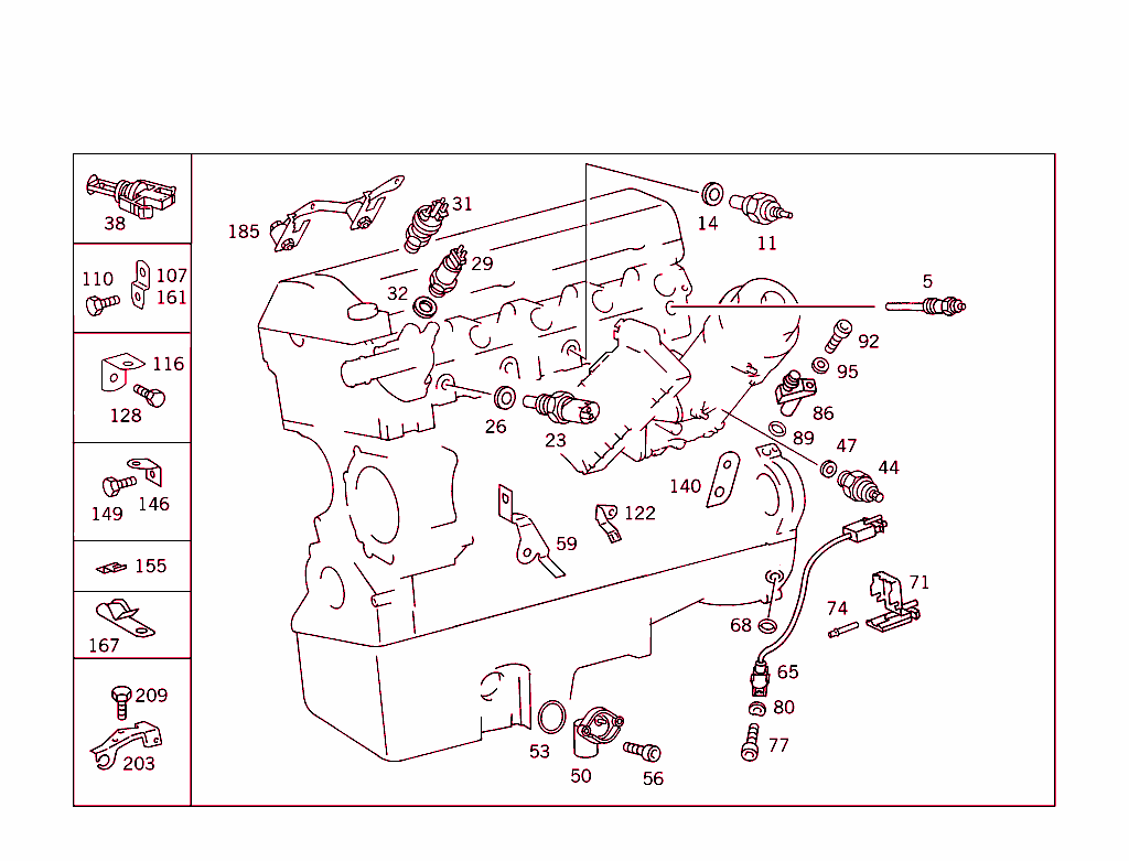 Attachment Parts,Heater Plugs,And Speed Sender Unit