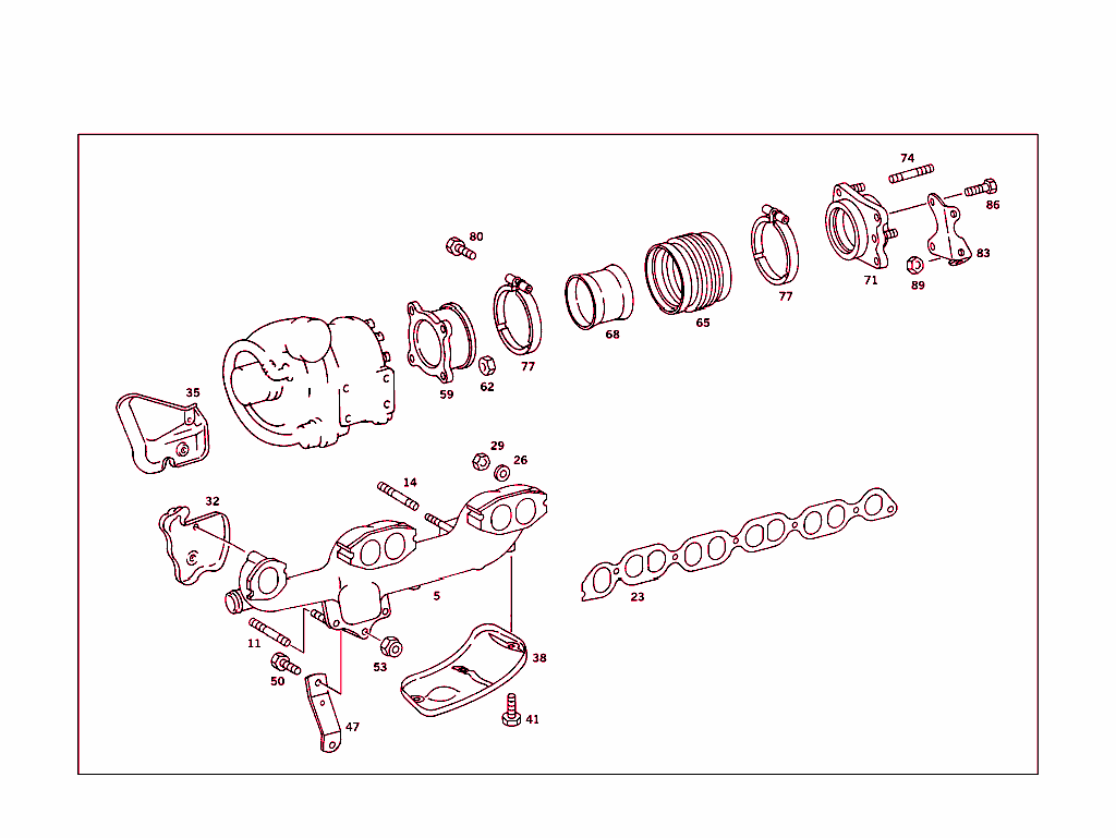 Turbo-Engine Exhaust Manifold