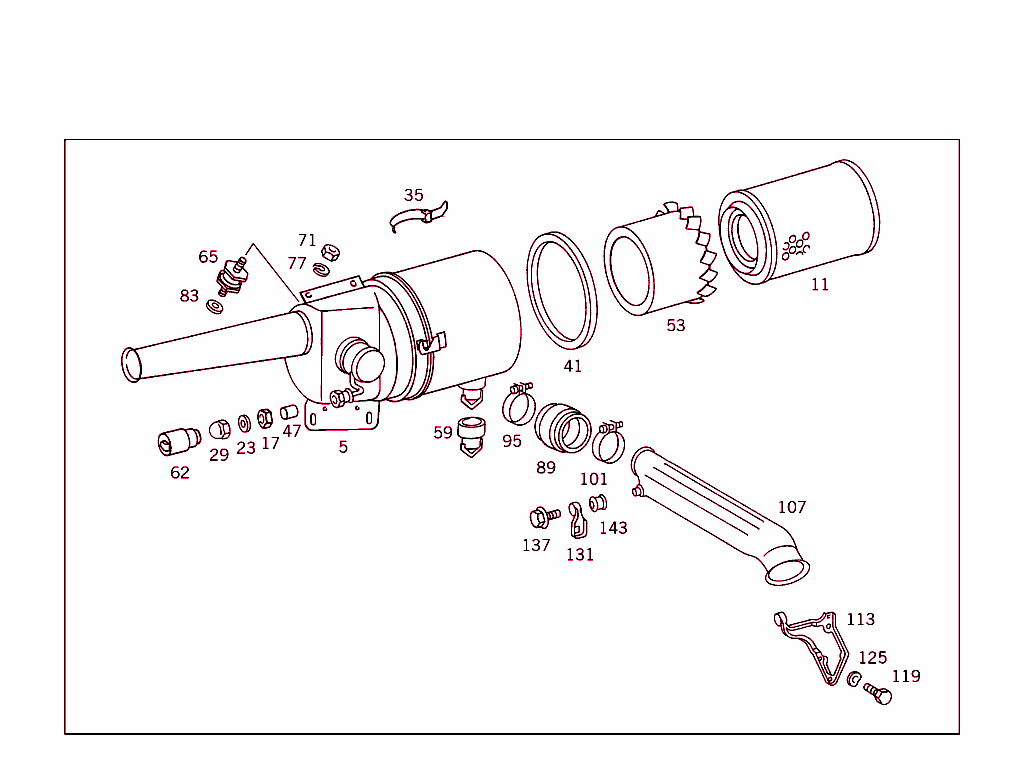 Cross-Country Vehicle Air Cleaner
