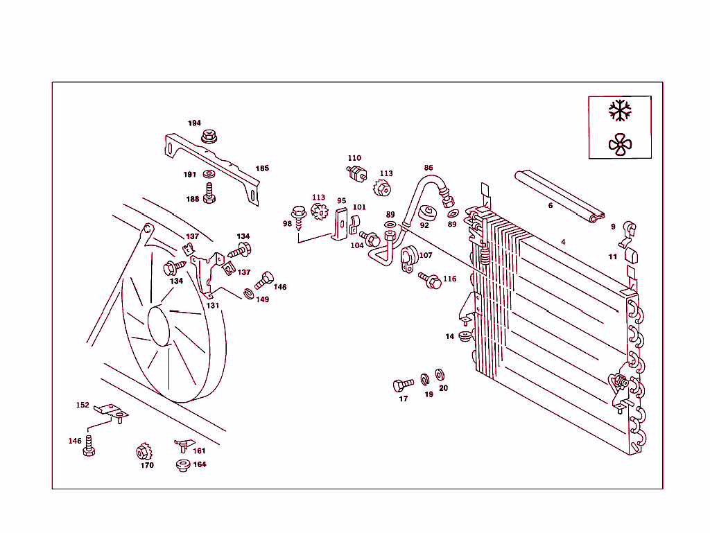 Refrigerant Line Arrangement