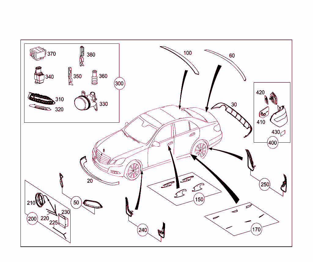Outside Attachment Parts
