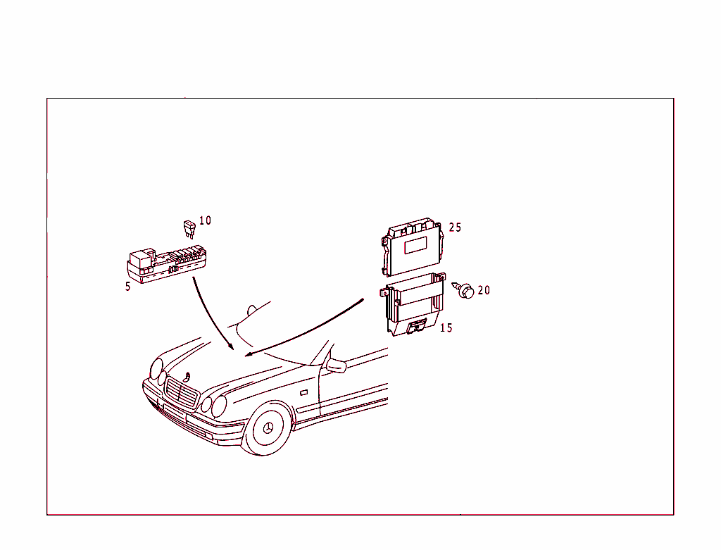 Electrical Compartment In Co-Driver`s Legroom