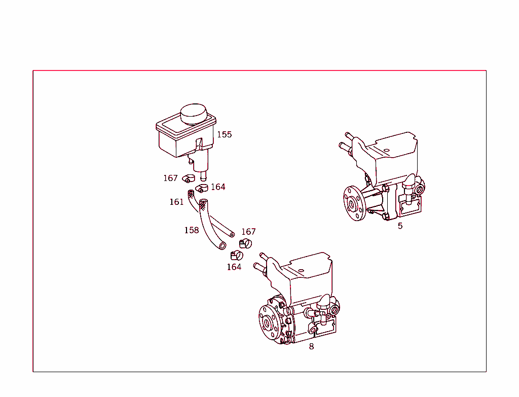 Tandem Pump And Power Steering Pump