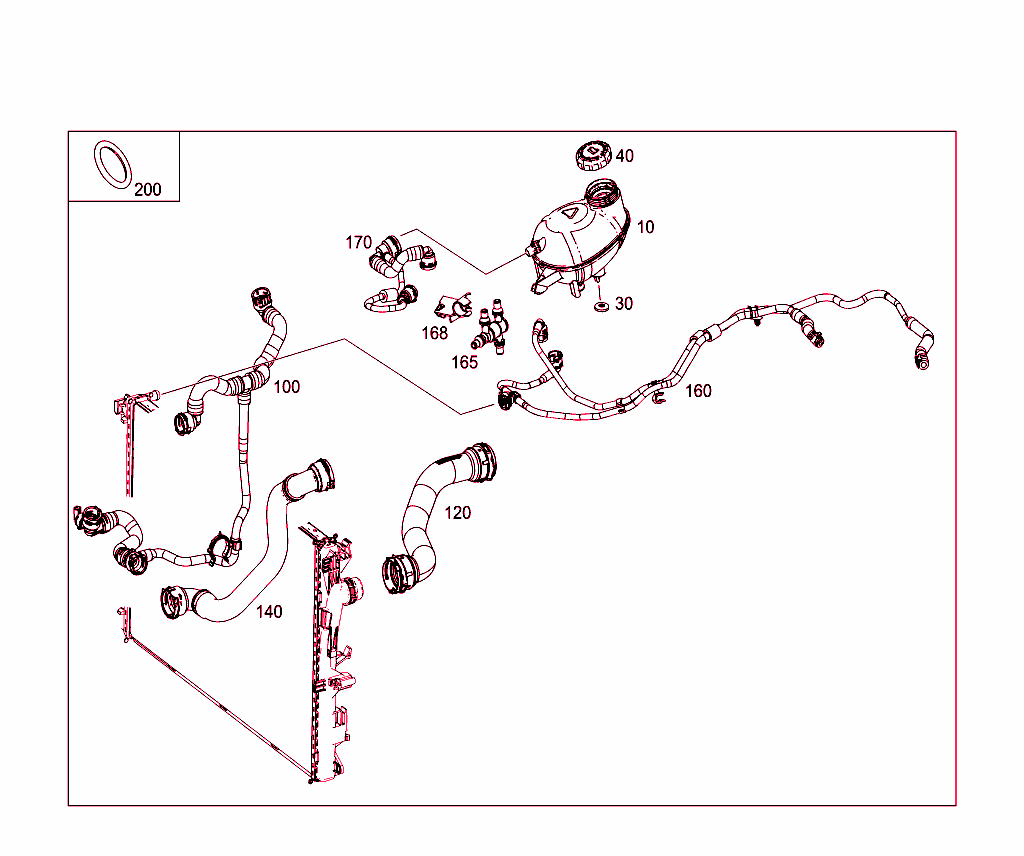 Expansion Tank,Mounting And Hoses