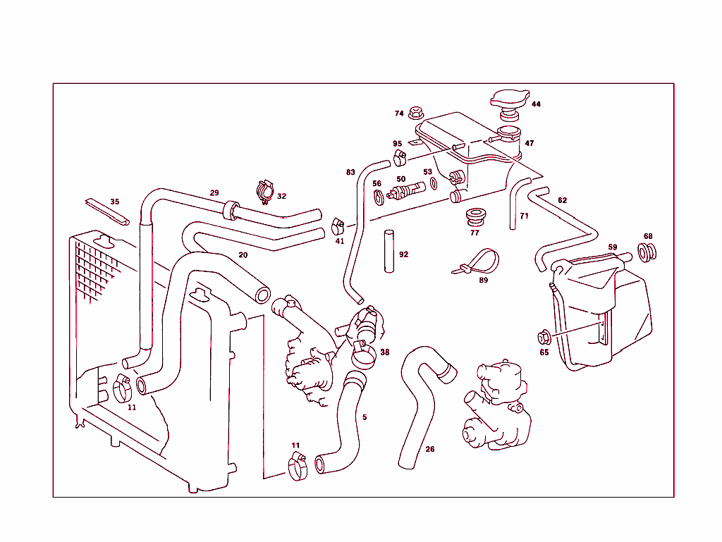 Expansion Tank,Mounting And Hoses