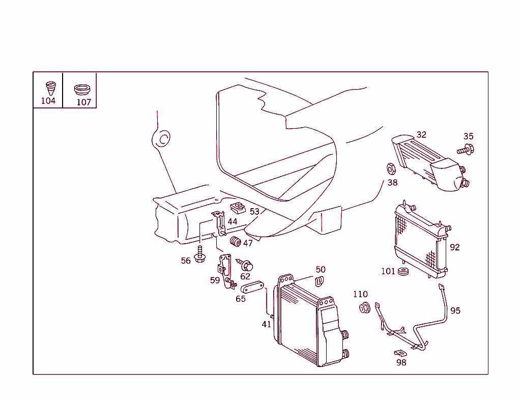 Radiator,Mounting,And Covering