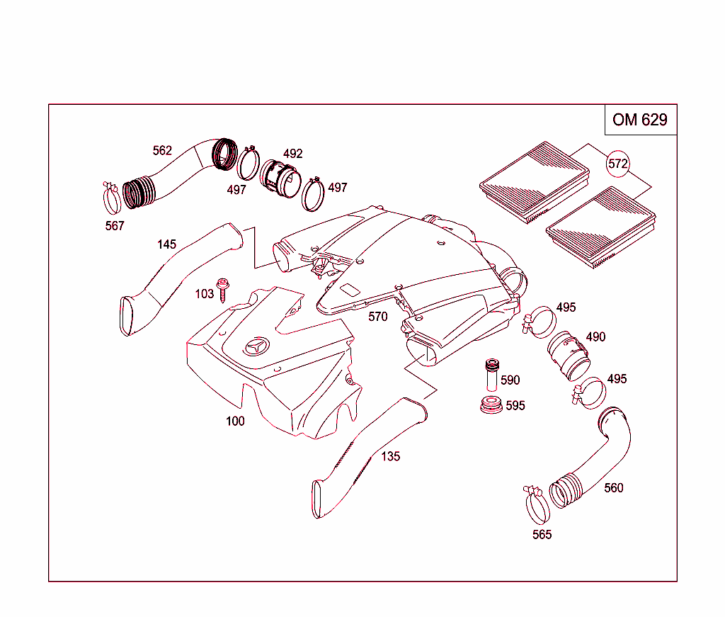 Air Intake,Diesel Vehicles