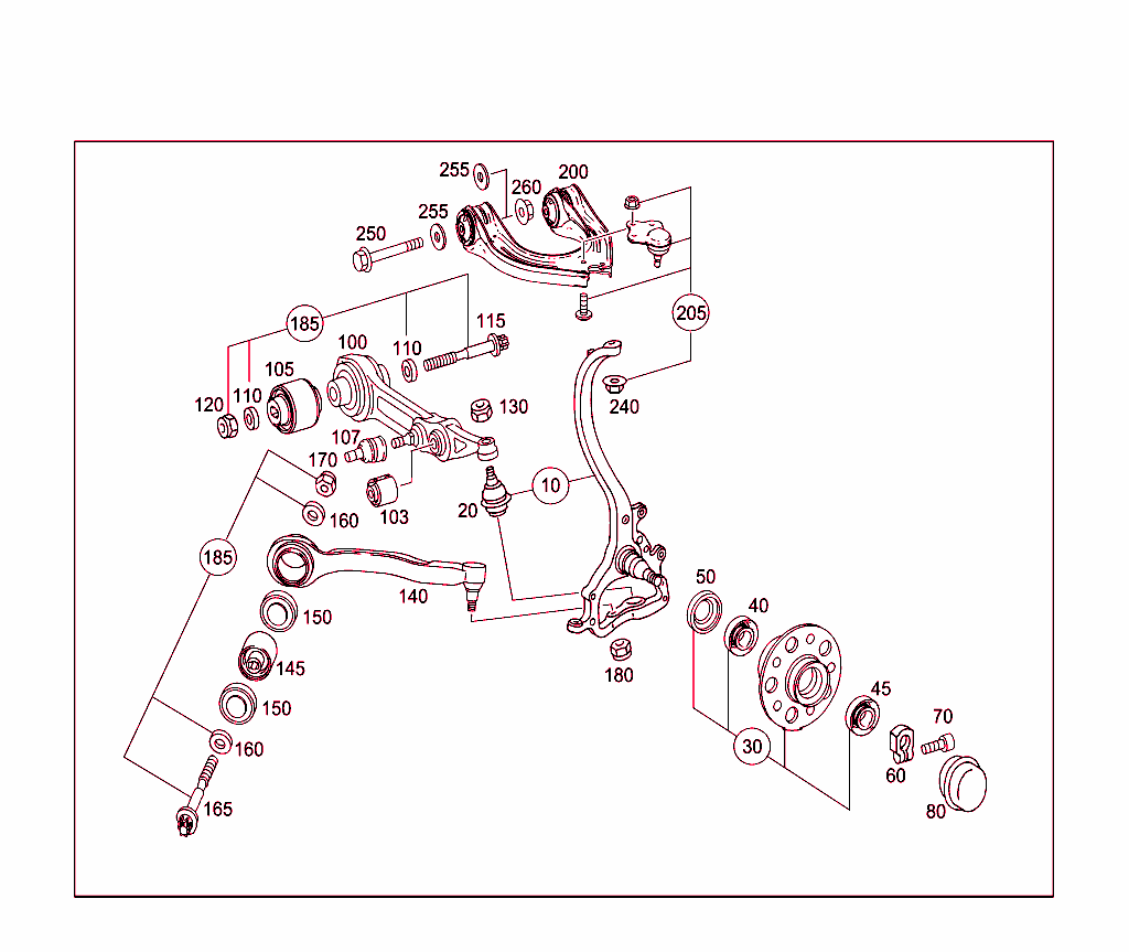 Steering Knuckle And Control Arm