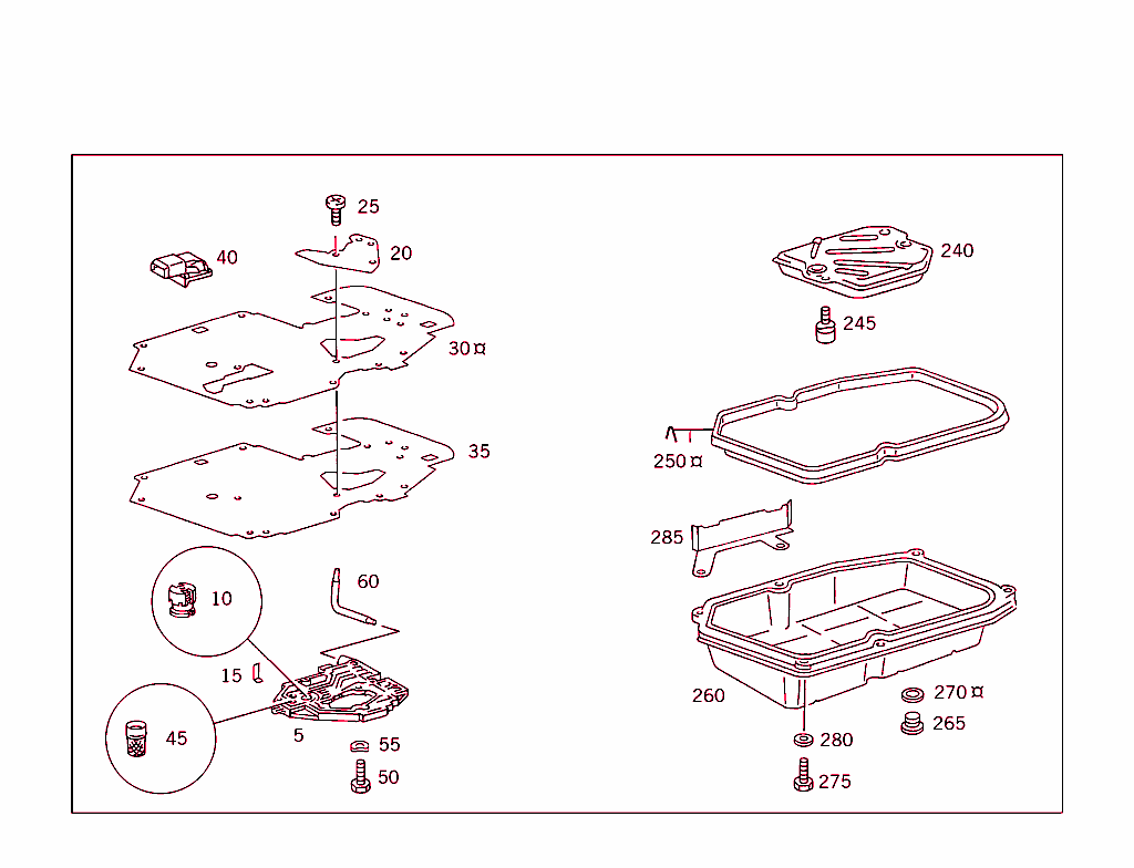 Valve Body Assembly,Oil Pan,Gasket Kit