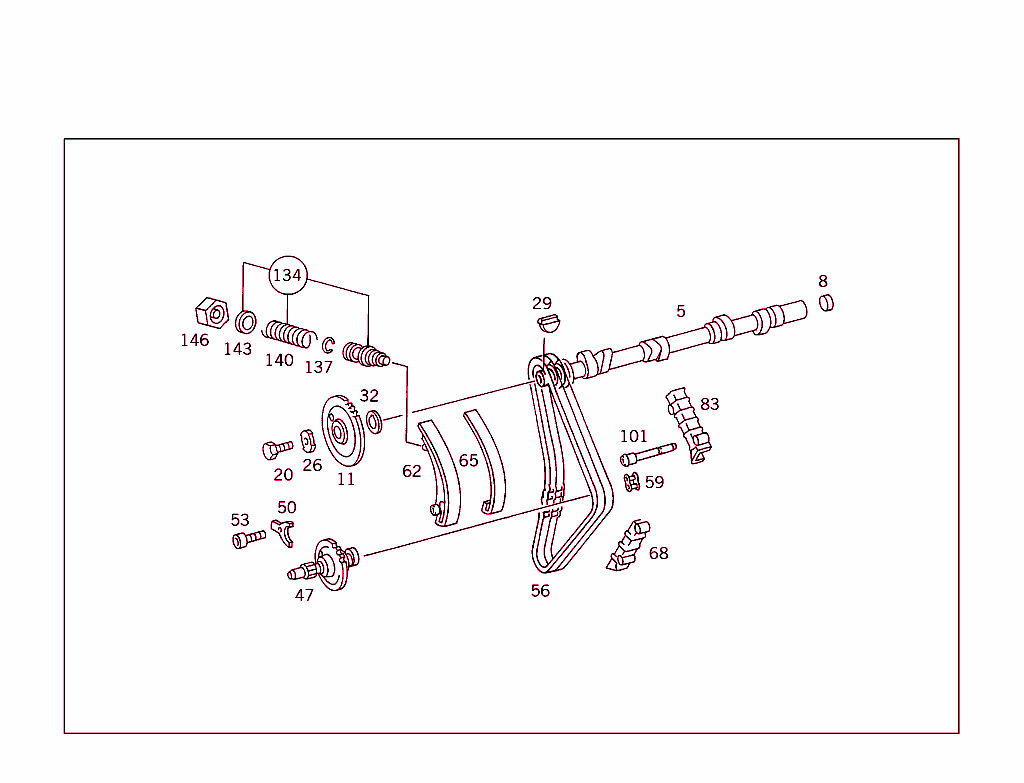 Camshaft And Chain Drive