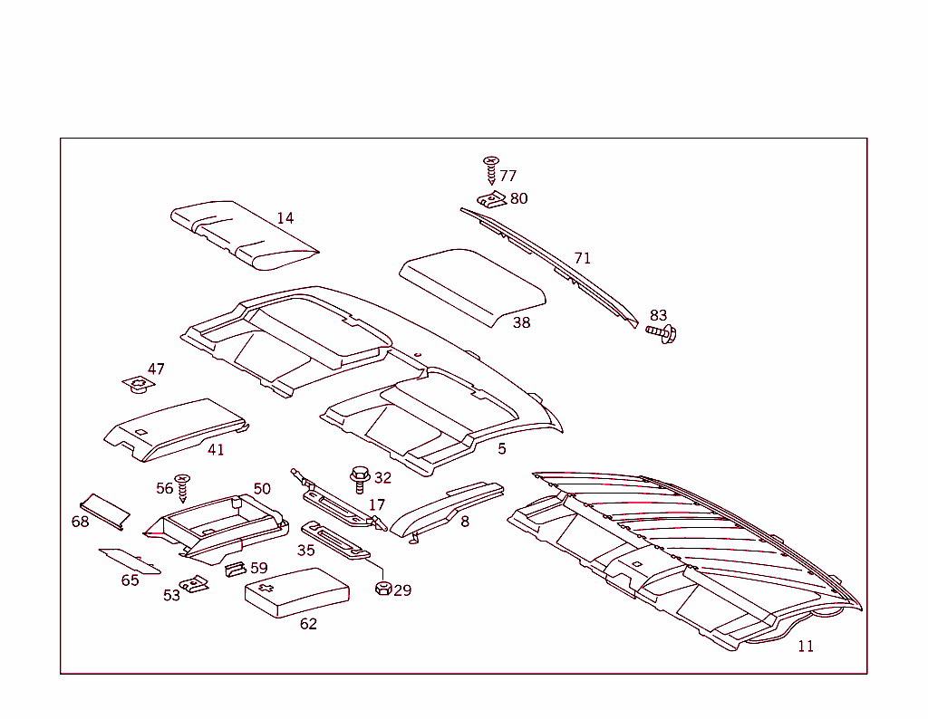 Hat Tray,Roller Blind,First Aid Box