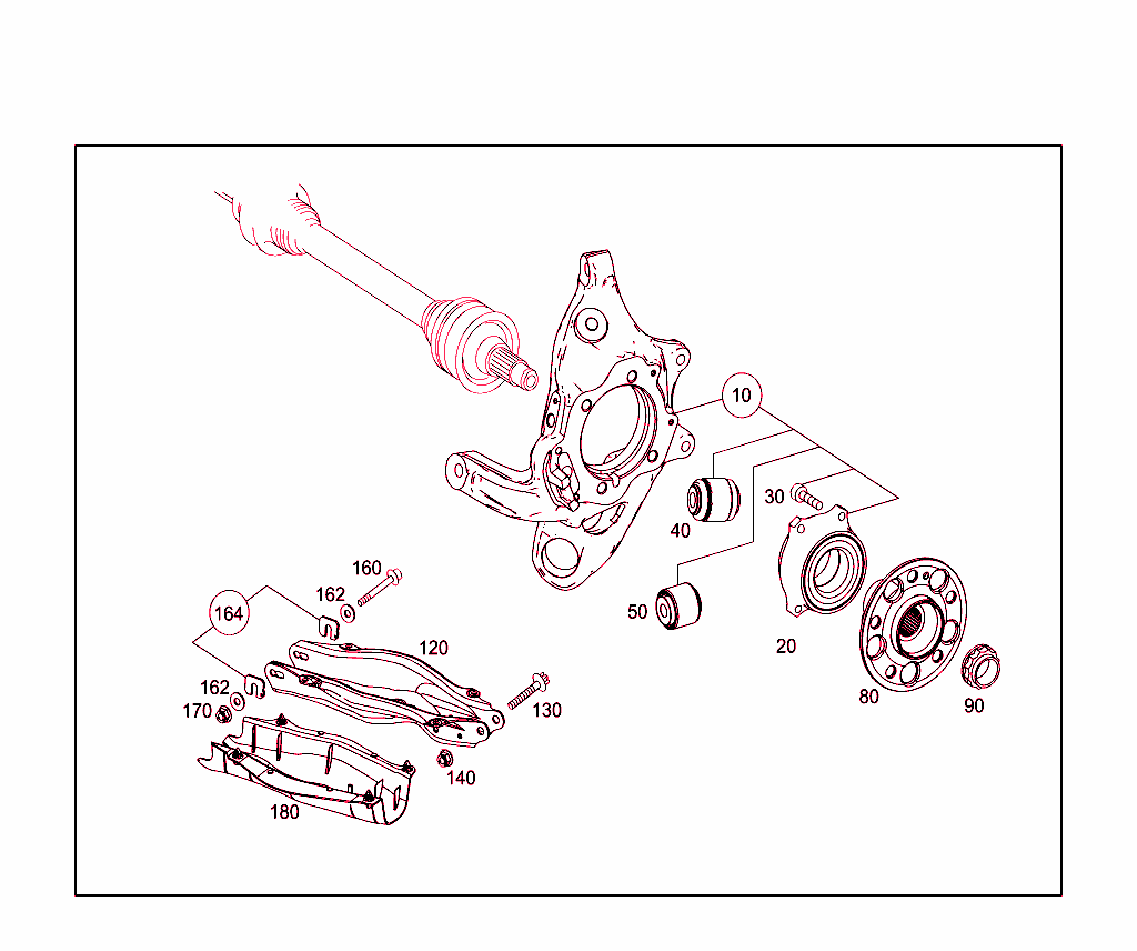 Rear Axle Suspension