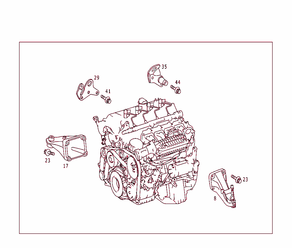 Engine Supports And Attachment Parts