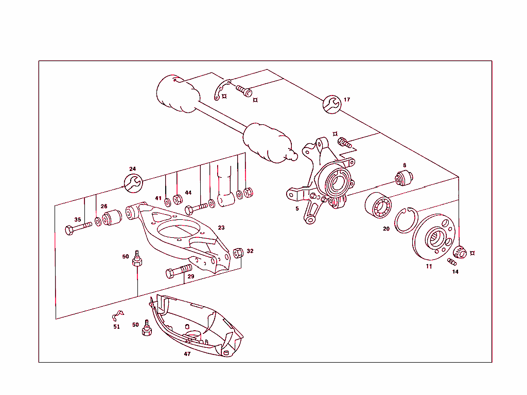 Rear Axle Suspension