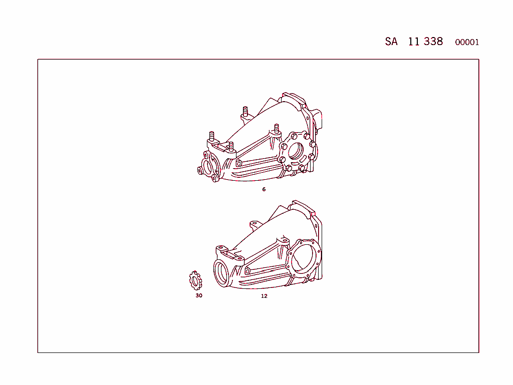 Rear Axle With  A B S  (For Type 124, See Standard Microfiche)