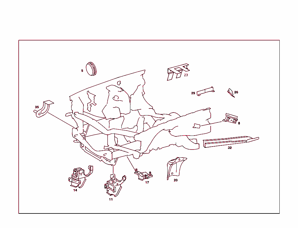 Wheelhouse Attachment Parts