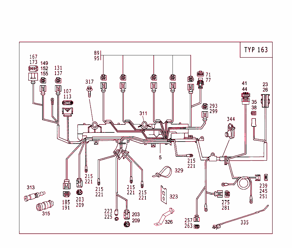 Engine Cable Harness