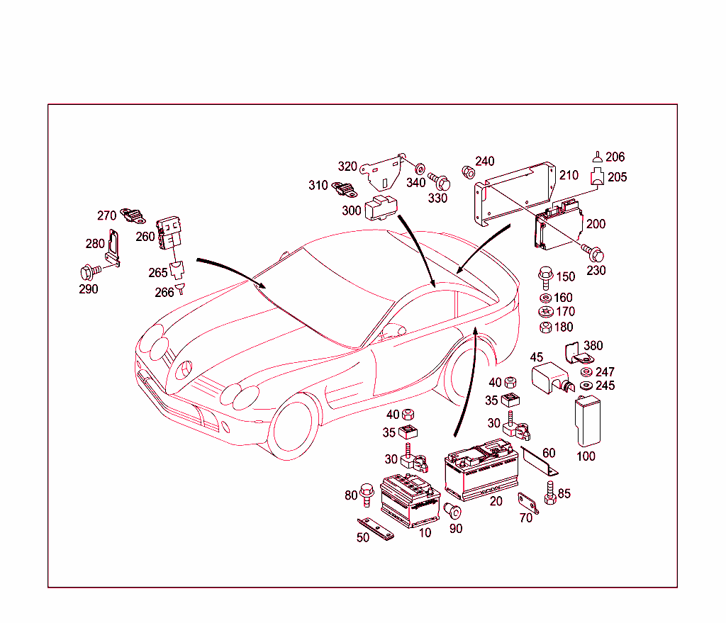 Battery,Starter/Alternator Cable