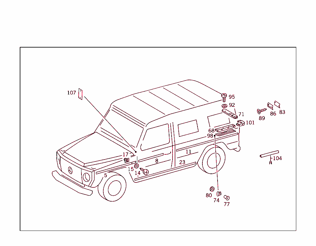 Outside Attachment Parts