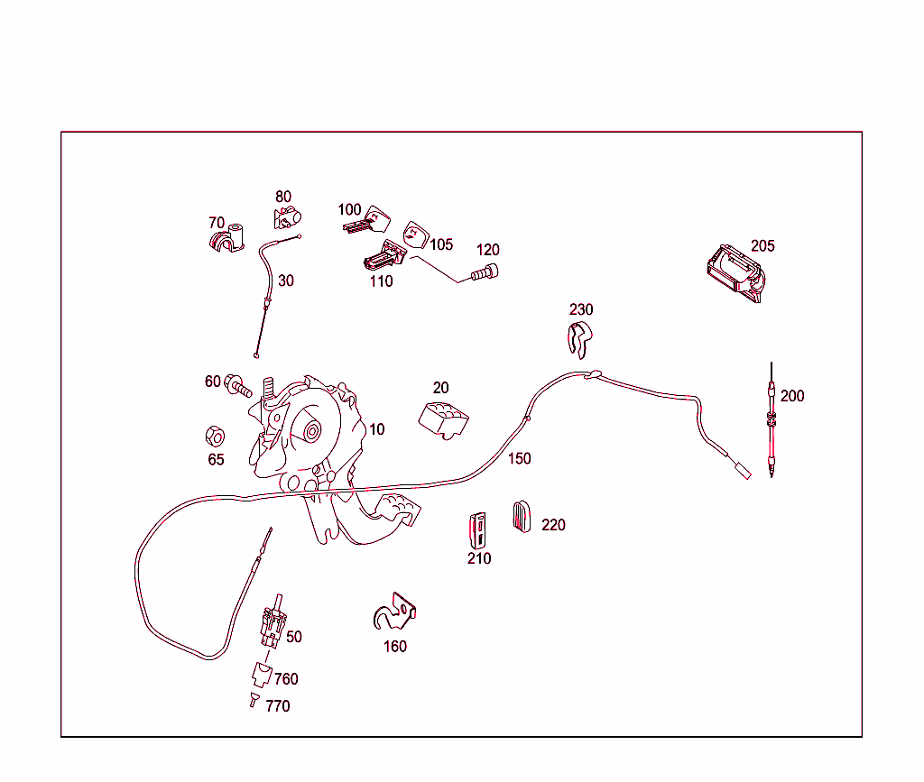 Foot Operated Parking Brake