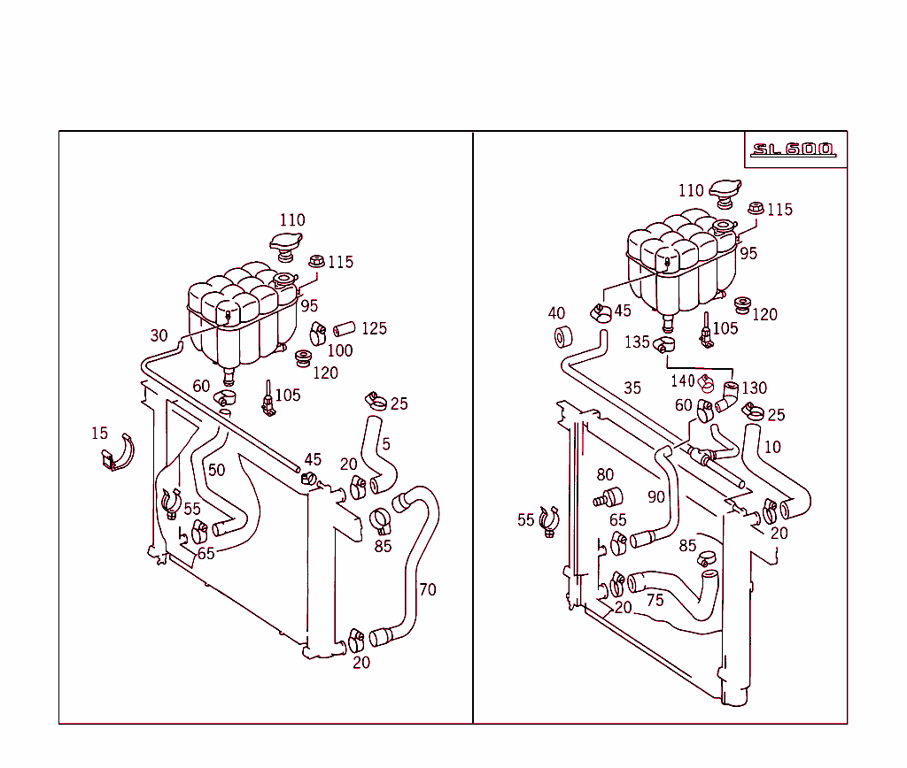 Expansion Tank,Mounting And Hoses
