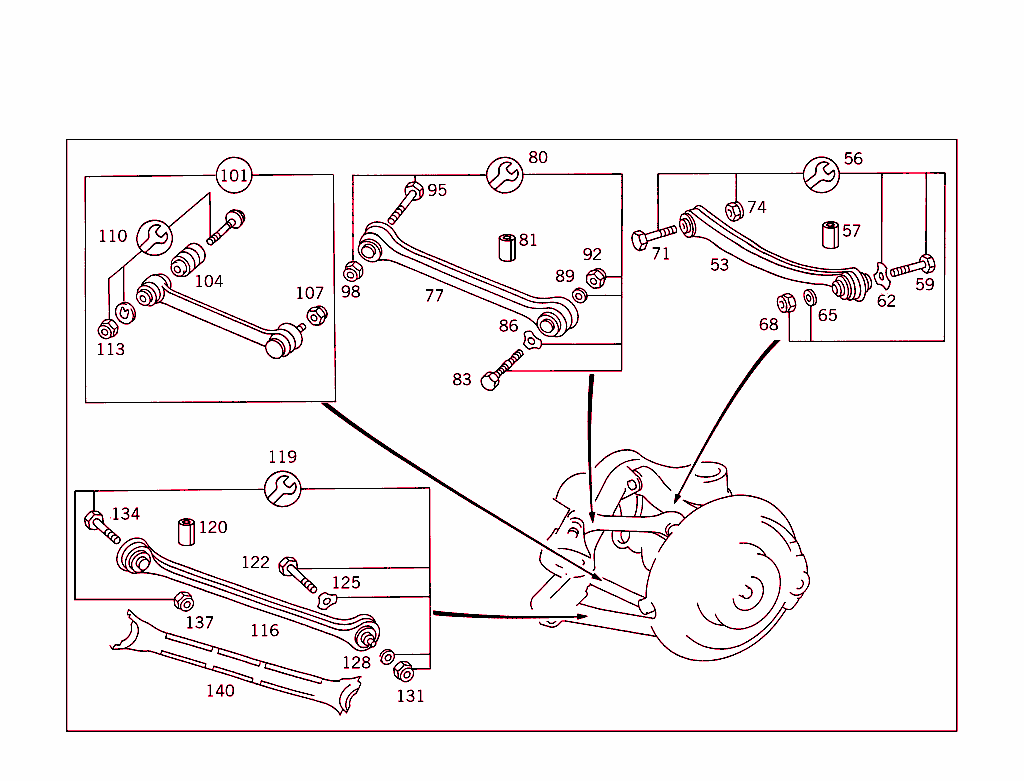 Rear Axle Suspension