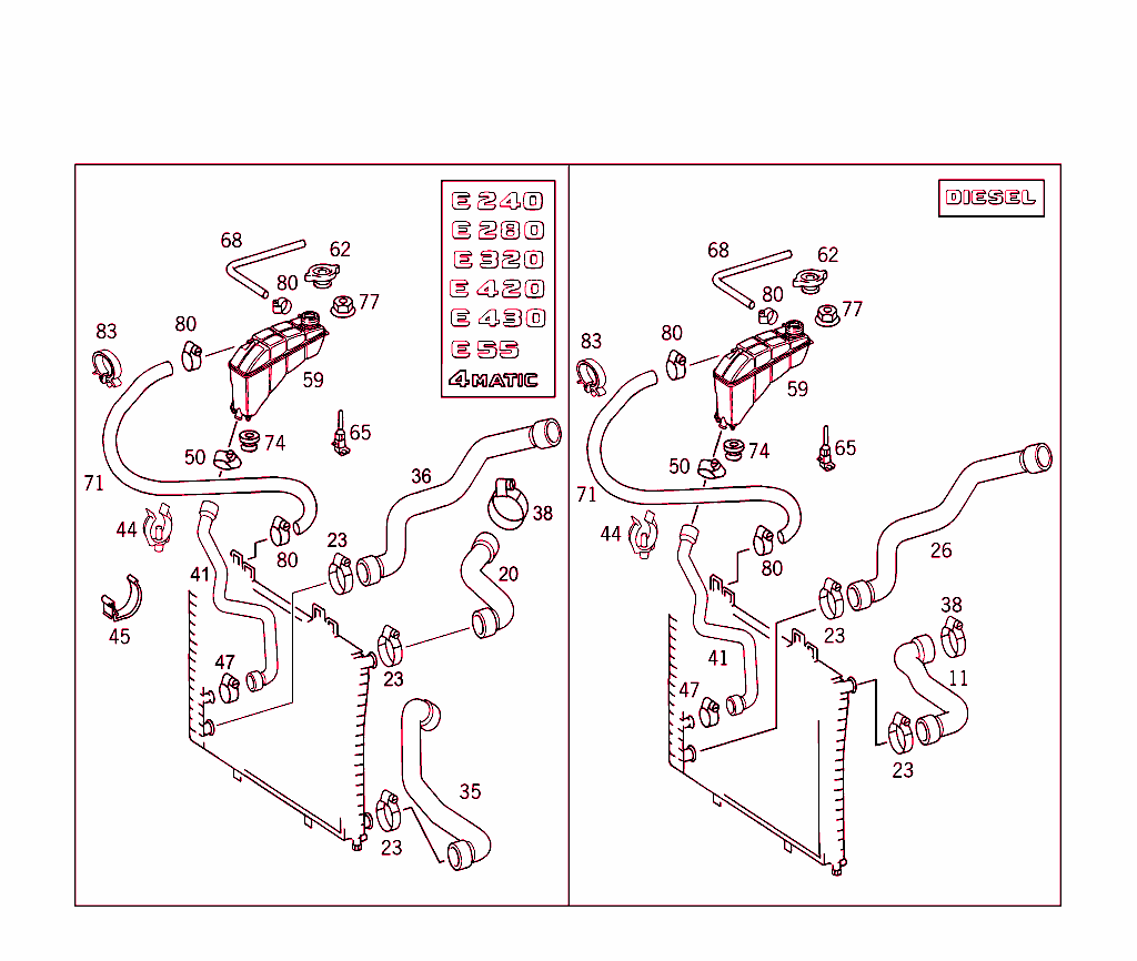 Expansion Tank,Mounting And Hoses