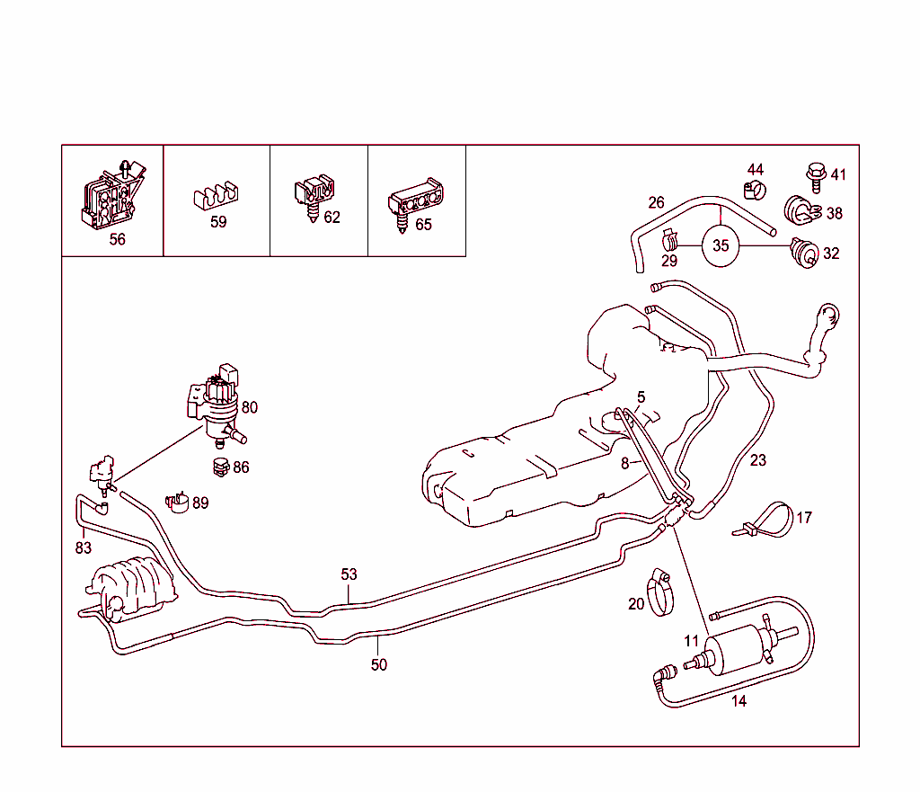 Fuel Lines, Gasoline Vehicles