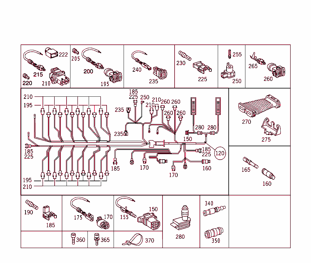 Engine Cable Harness