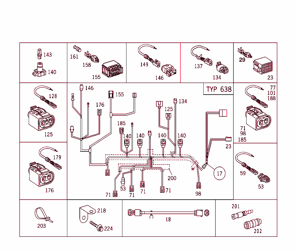 Engine Cable Harness