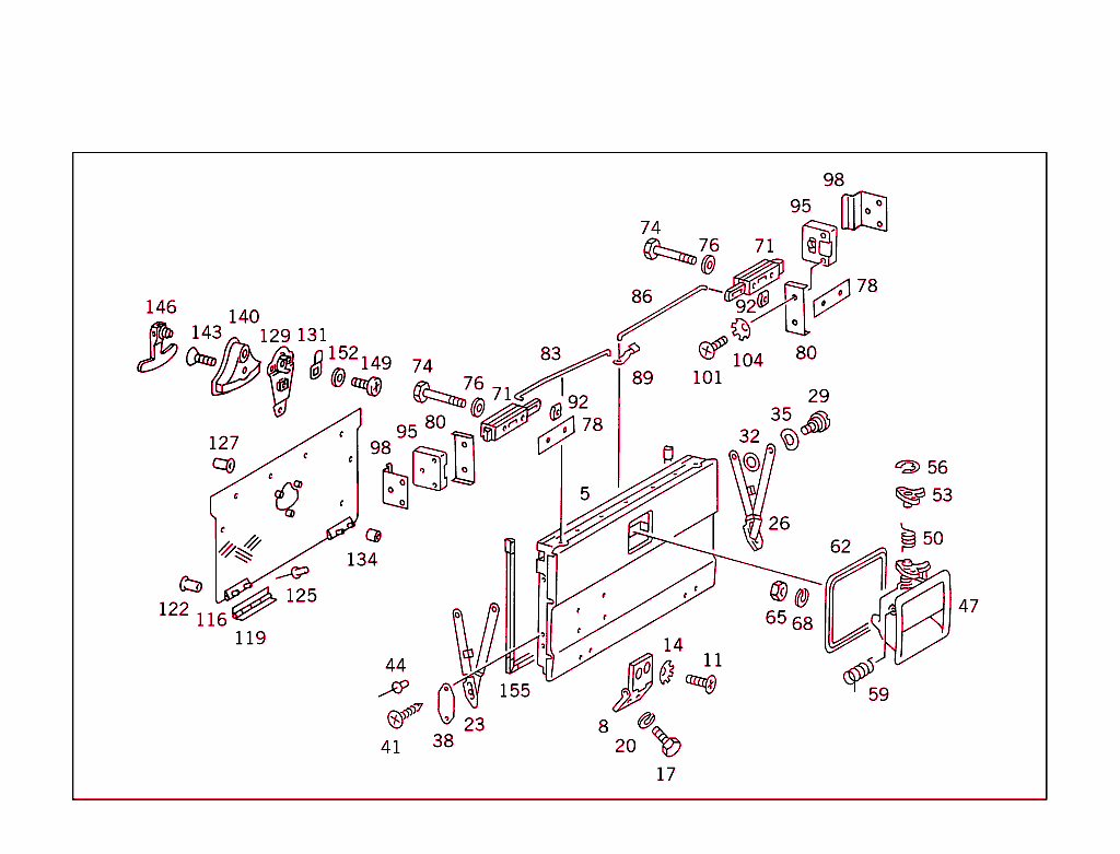 Open Type Vehicle Tailgate