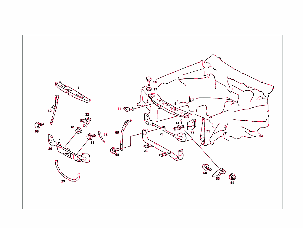 Front Stiffening And Radiator Support