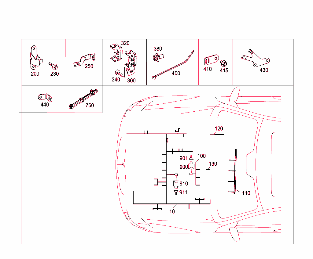 Engine Cable Harness