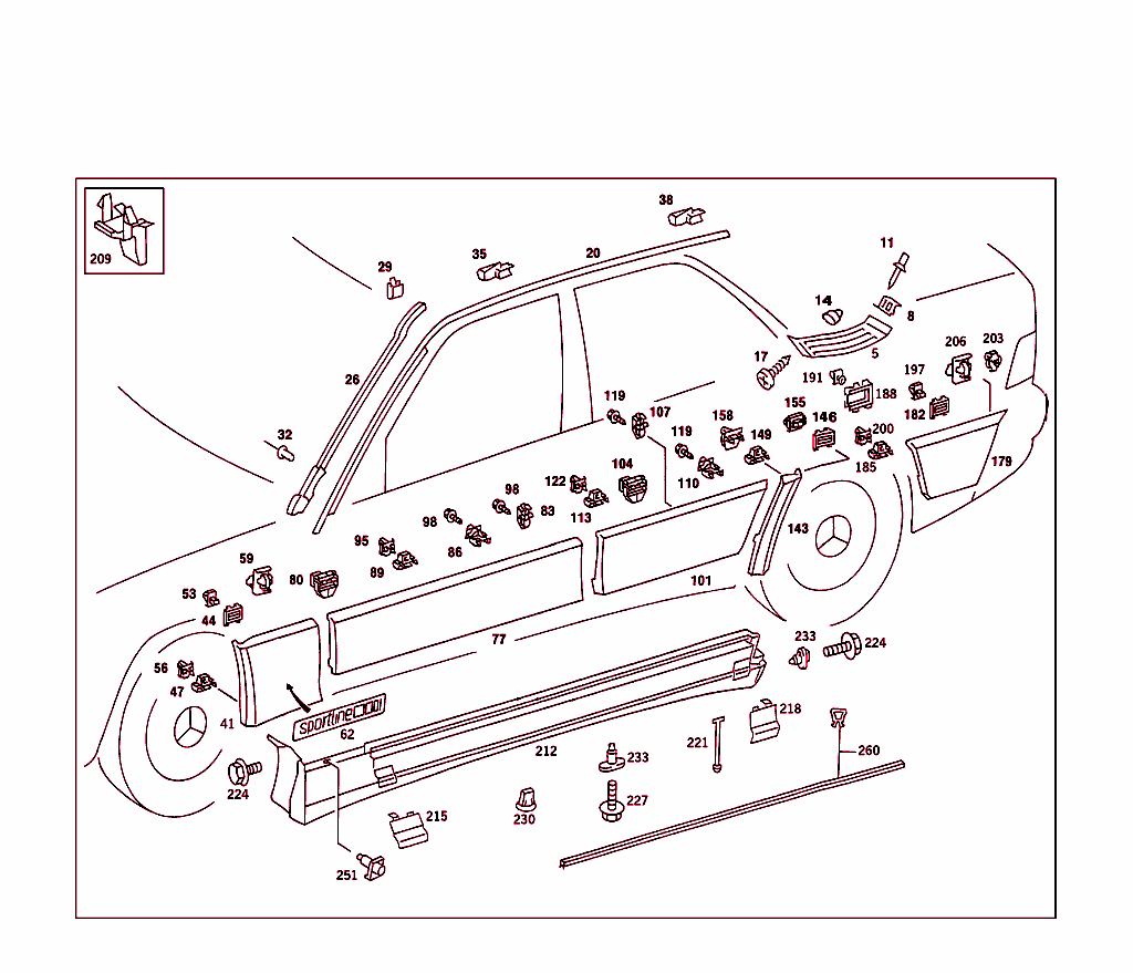 Outside Attachment Parts