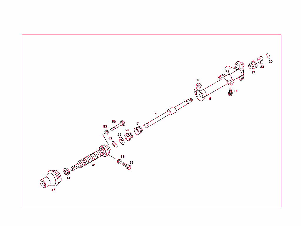 Steerg.column Jacket Tube & Steerg. Shaft