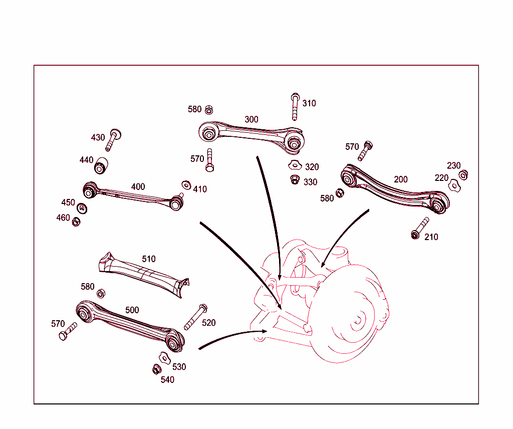 Rear Axle Suspension