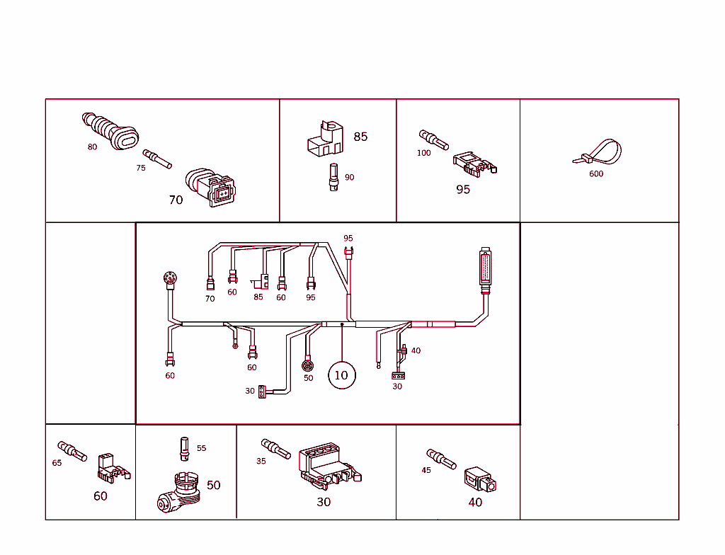 Engine Cable Harness