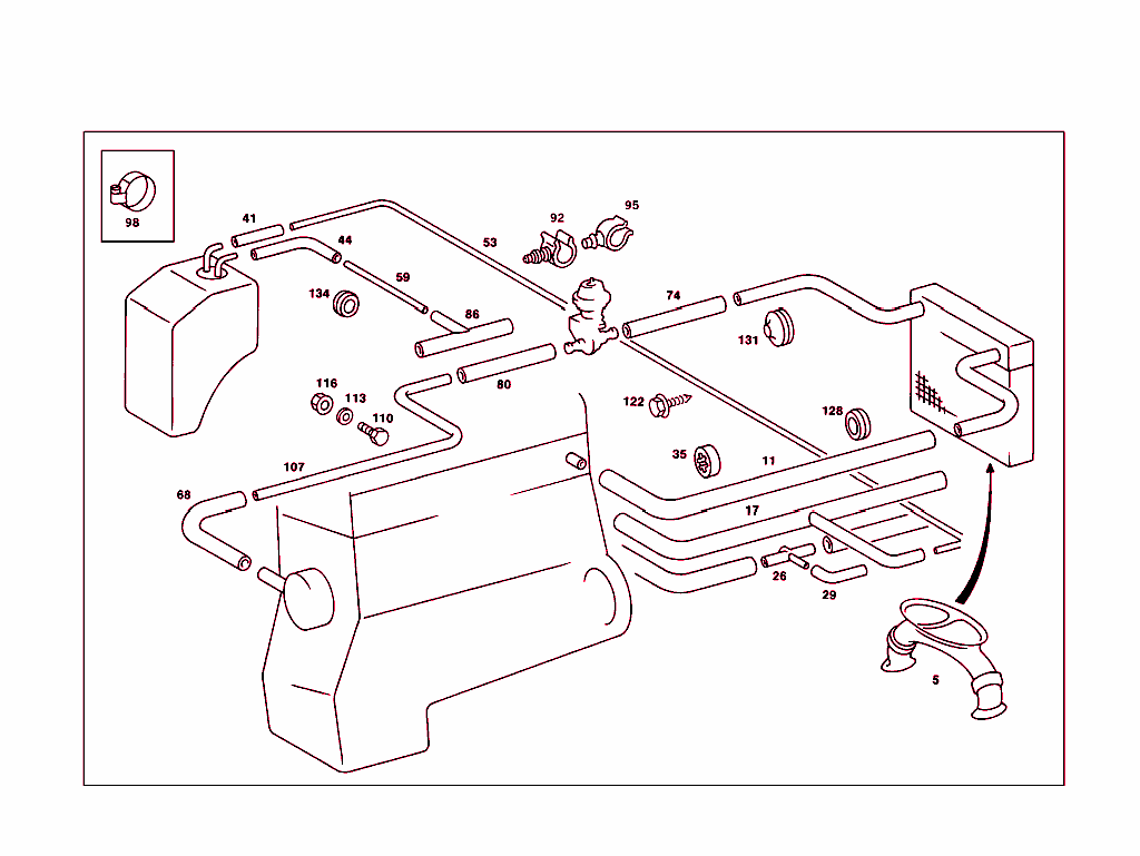 Heating Water Connection