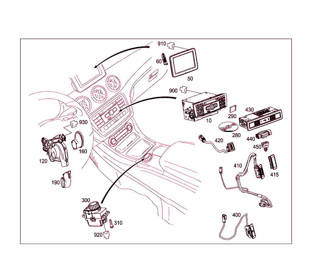 Radio, Operating And Display Unit