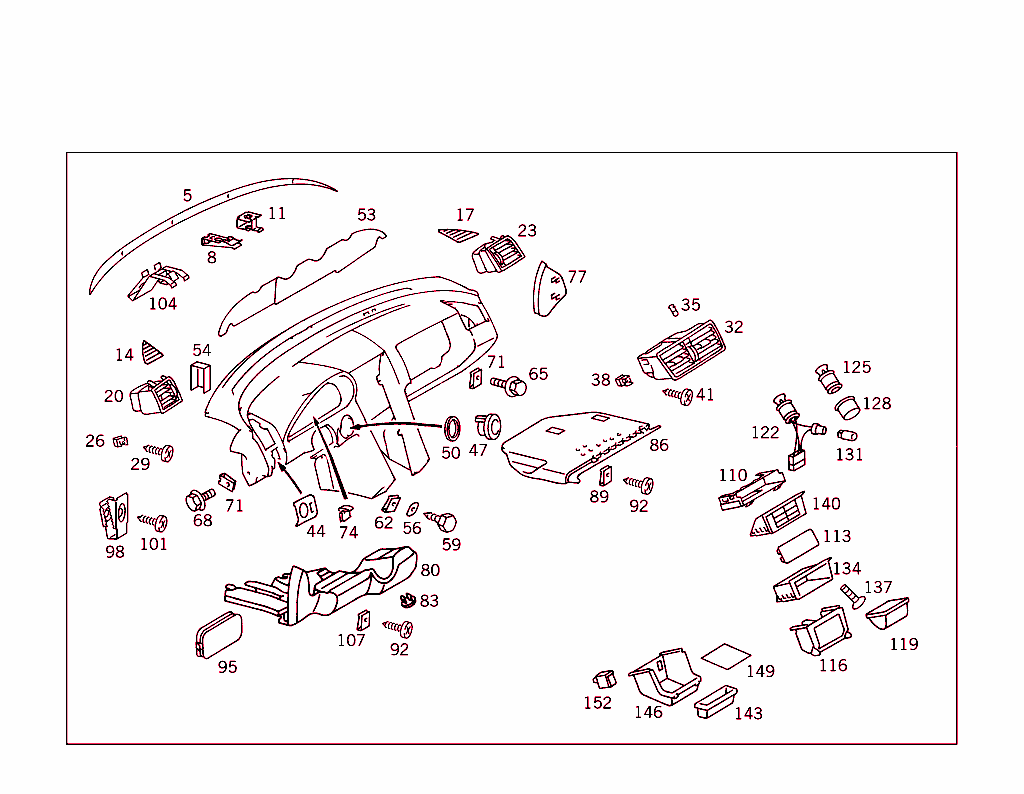 Detachable Components,Instrument Panel