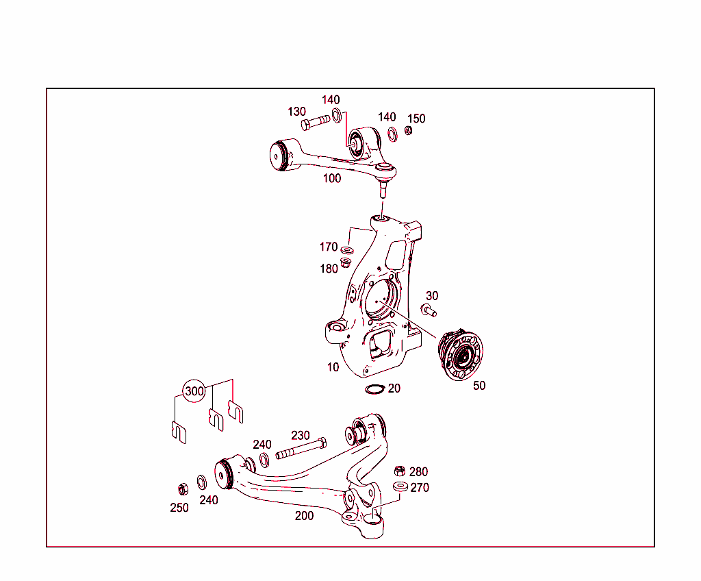 Steering Knuckle And Control Arm