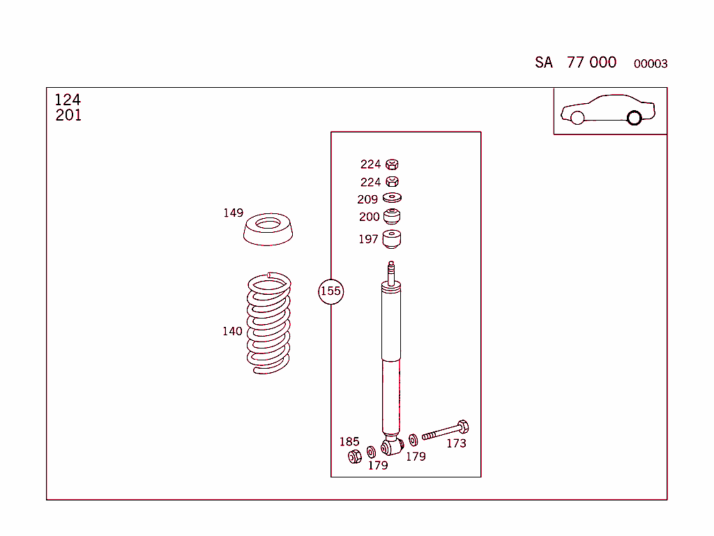 Springs And Shock Absorbers With Characteristic Line Amg