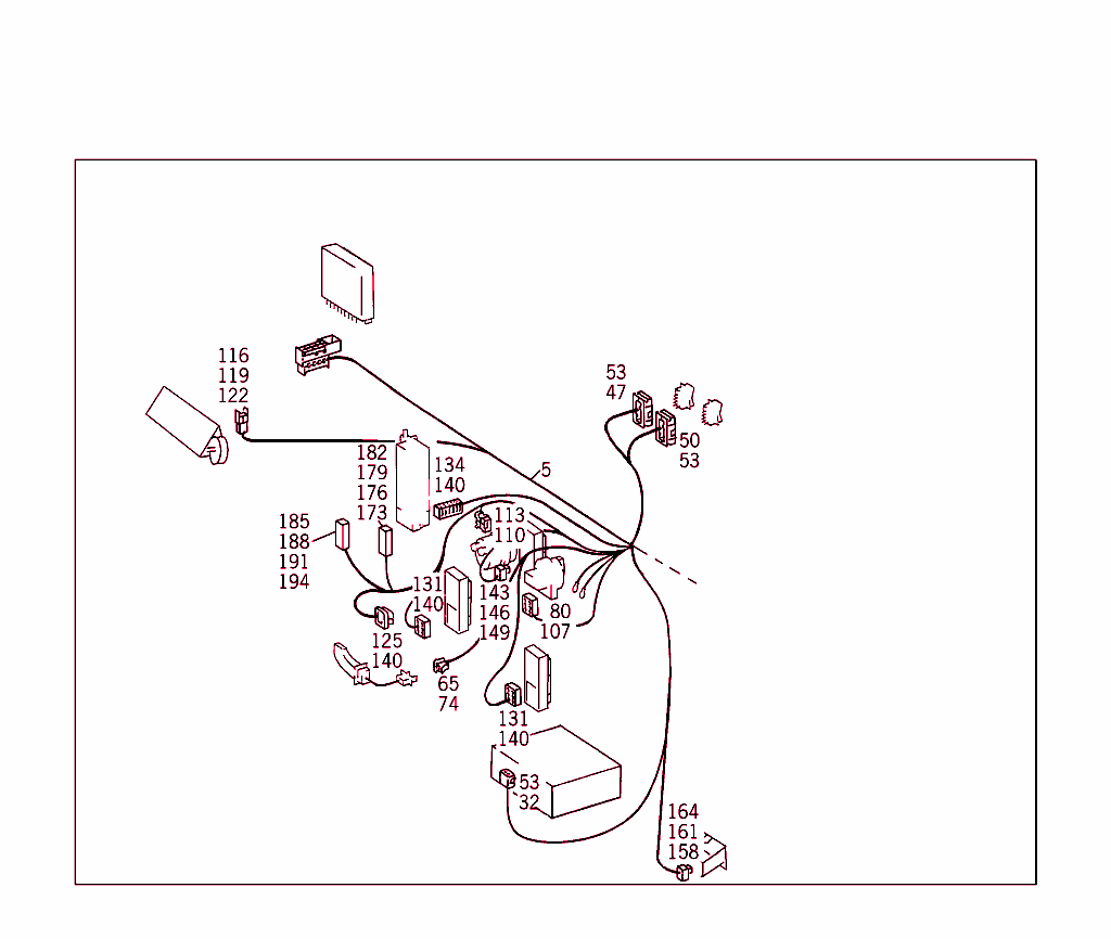 Cockpit Cable Harness