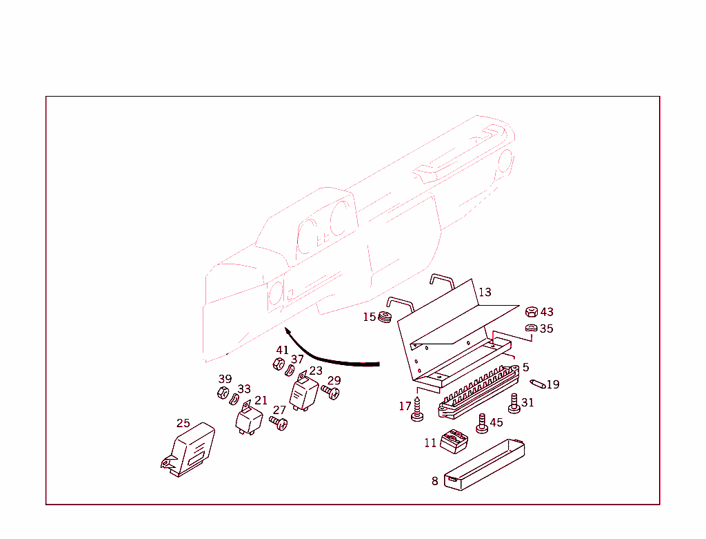 Fuse Box, Relay And Control Units